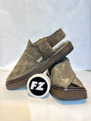 Grey Sabar Kaptaan Chappal