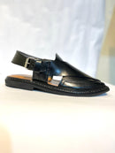 3 Gear Black  Chappal