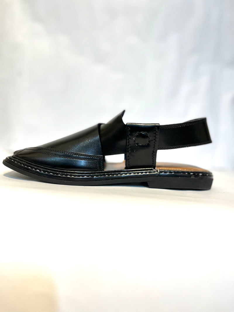3 Gear Black  Chappal